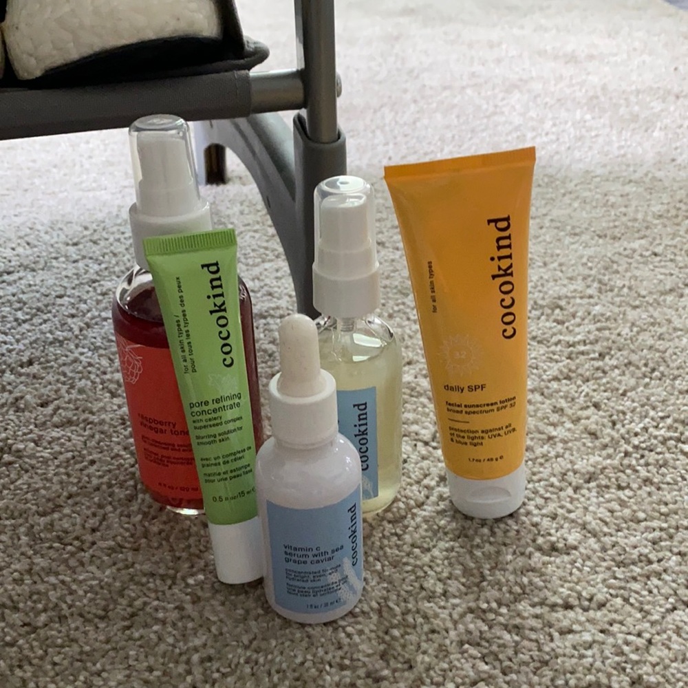 Never used cocokind skincare products